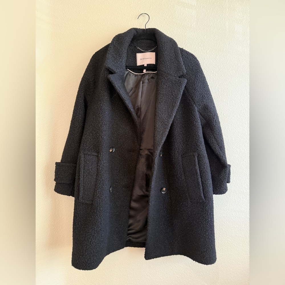 Bcbgeneration Black Teddy Jacket - image 1